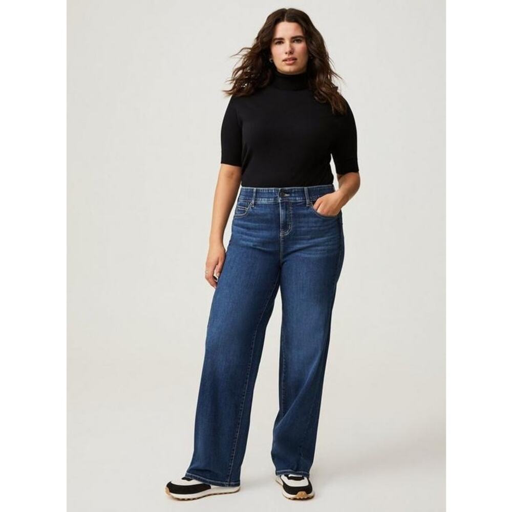 Torrid Bombshell Wide-Leg High-Rise Jean Size 18R